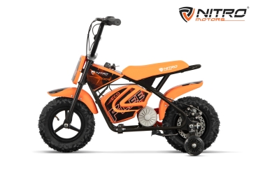 NITRO MOTORS 300W Eco mini Kinder Dirtbike Flee PRM 6"
